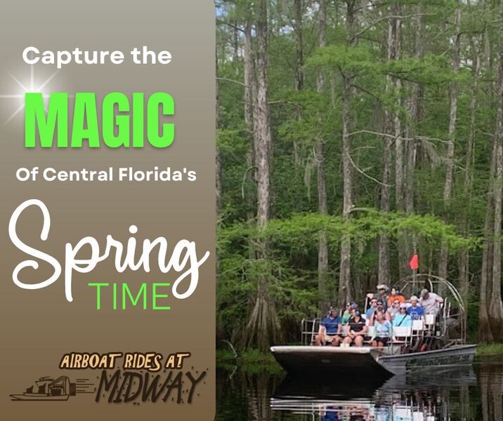 Take a Private Airboat Charter and Capture the Magic of Central Florida's Springtime.