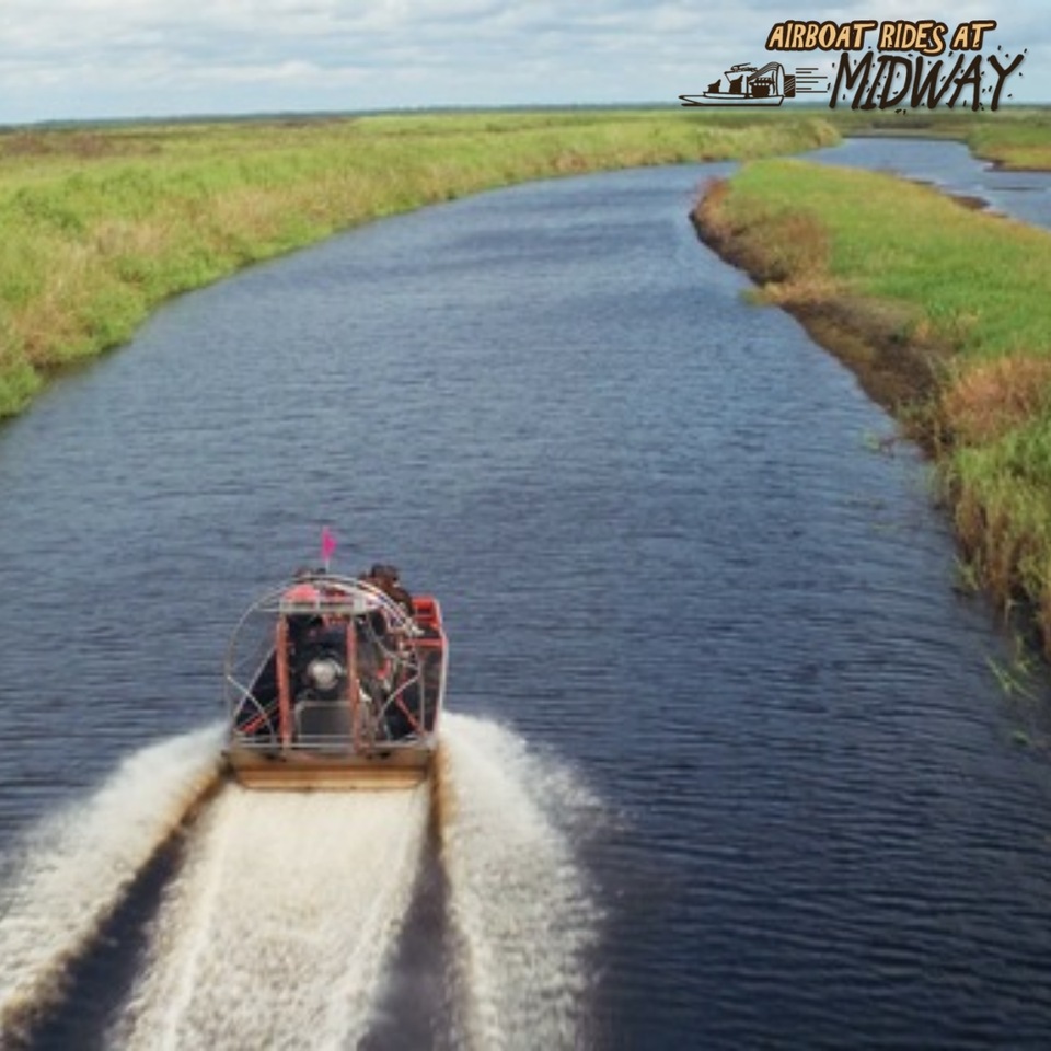 Spend time with family and friends this holiday season on an Airboat Tour from Airboat Rides at Midway.