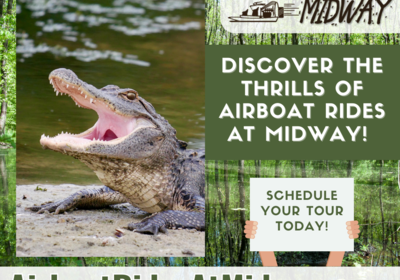 Discover the Thrills of Airboat Rides at Midway