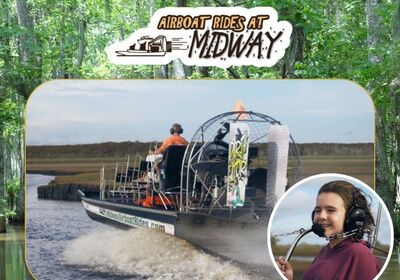 A guide to Airboat Rides at Midway.